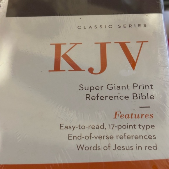 Holy Bible: King James Version Super Giant Print Reference Bible - Picture 3 of 5